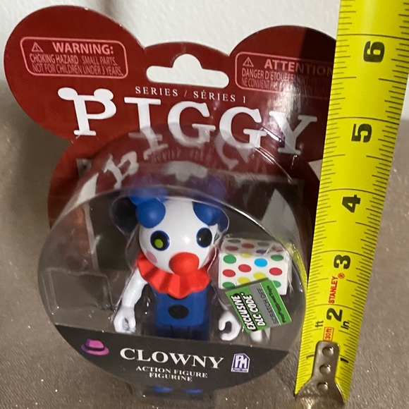Roblox Piggy Series 1 Clowny Figure With DLC Code - Picture 2 of 10